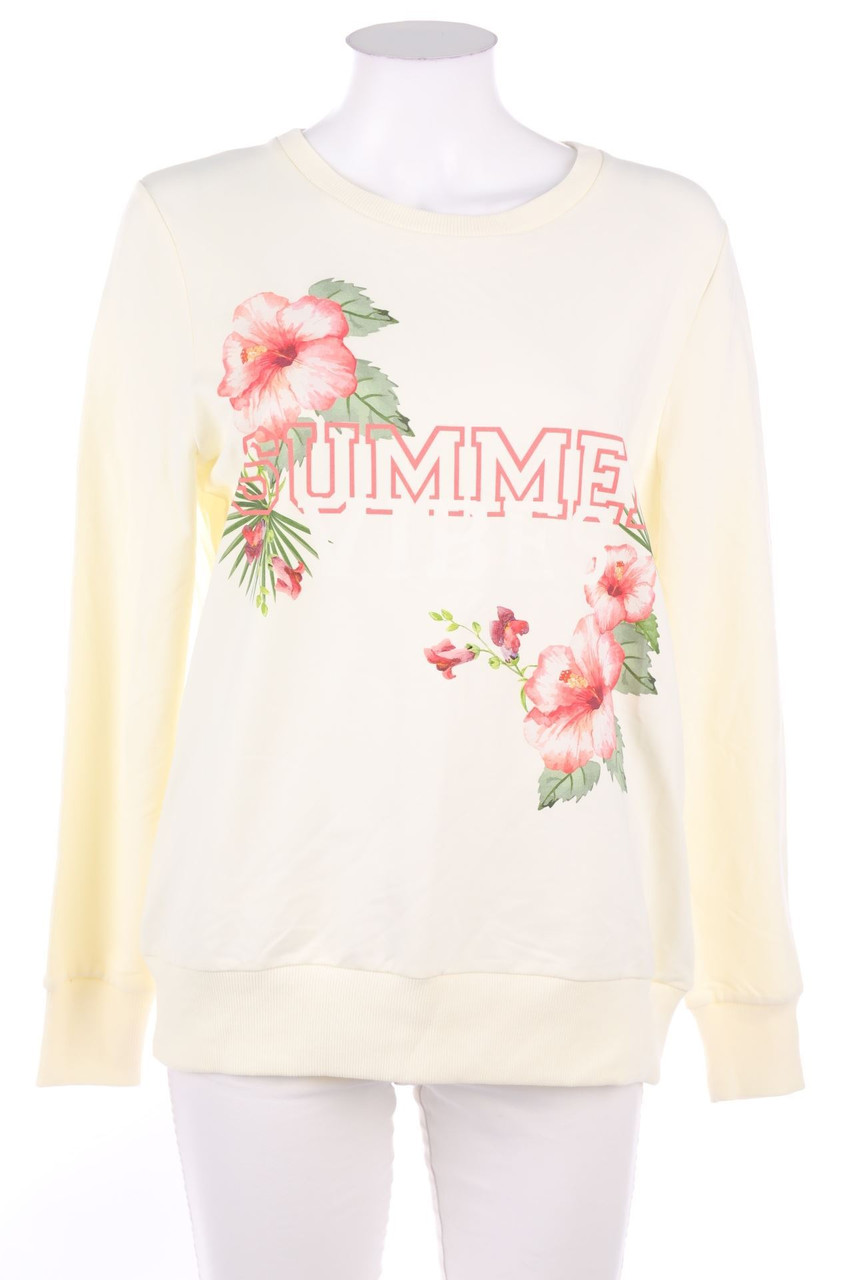 MYBC - Sweatshirt mit Tropical Print - D 38