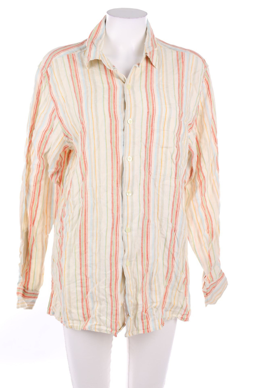 SOFT GREY La Redoute - Hemd-Bluse aus Leinen - D 44