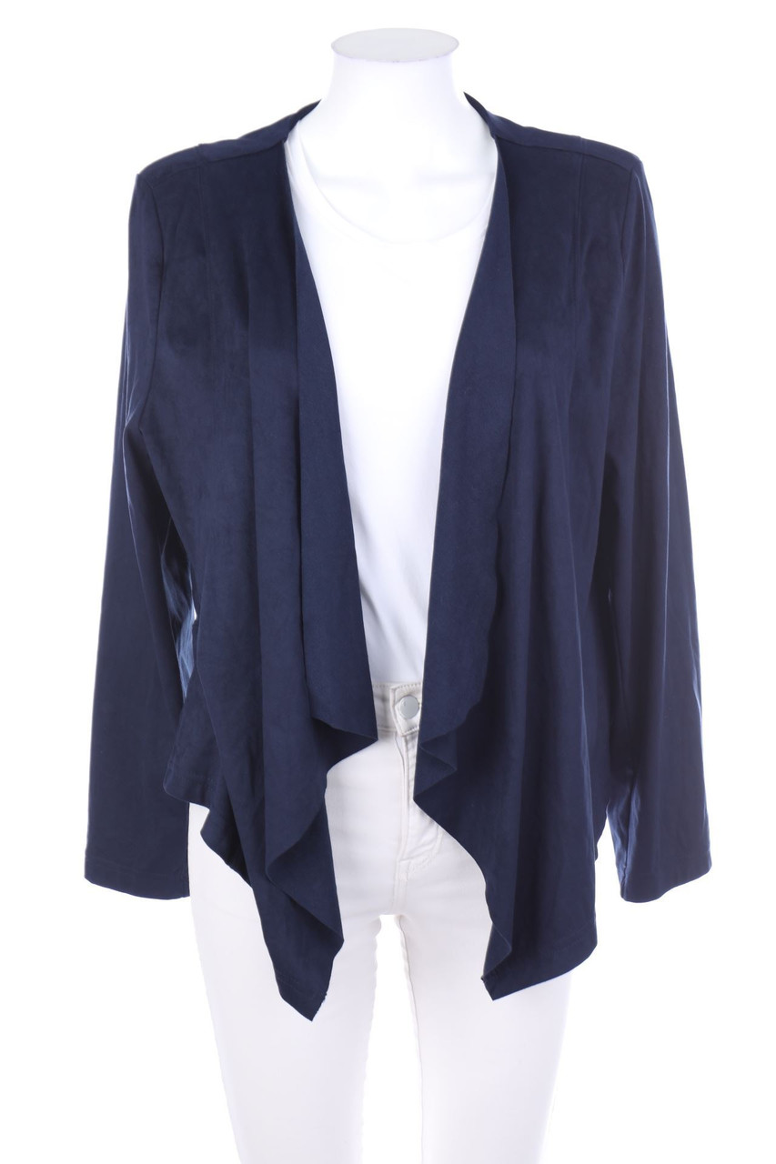 creation L - Faux Leather-Cardigan - D 46