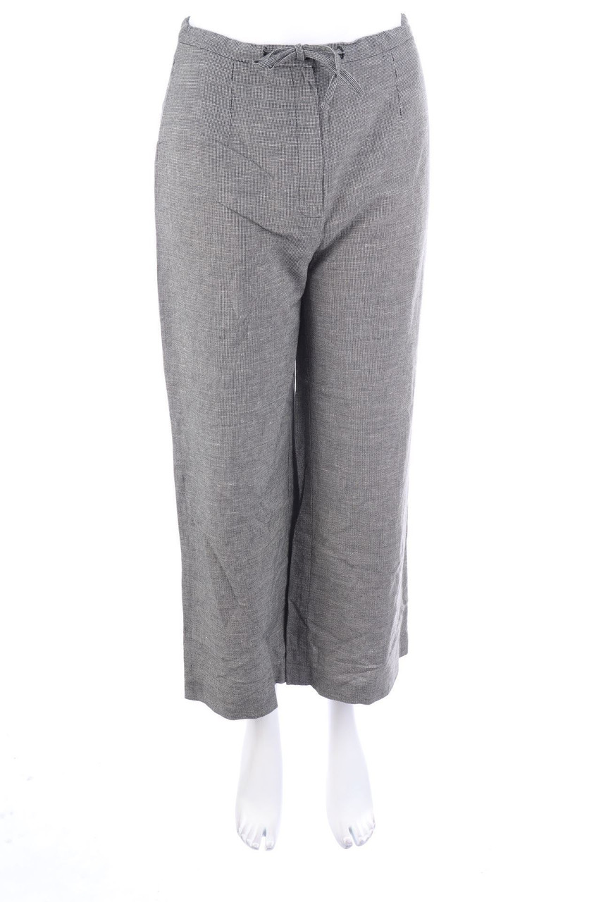 Agnes Flo - Bundfaltenhose mit Leinen - D 38