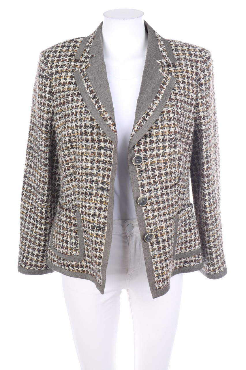 BASLER - Blazer aus Schurwoll-Mix - D 40