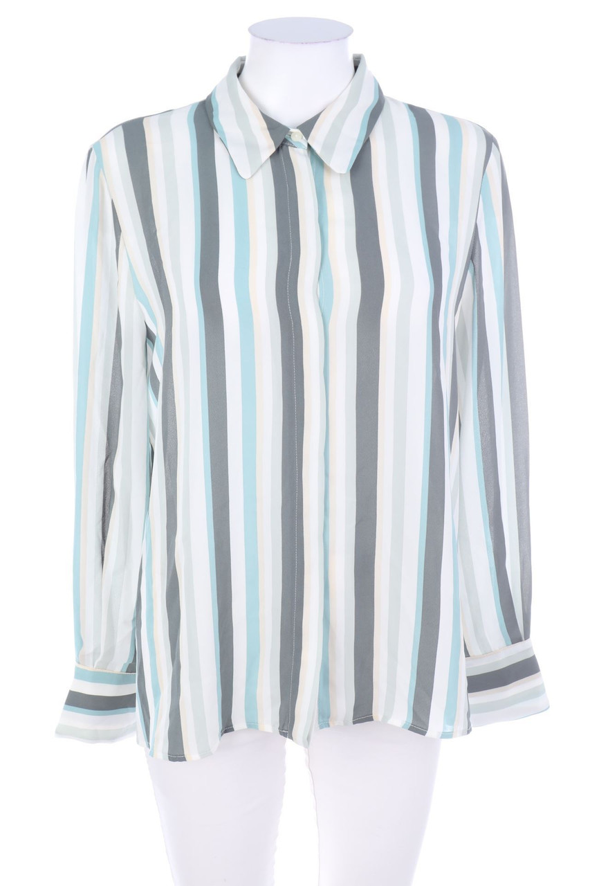 MANGO - Hemd-Bluse mit Streifen - M