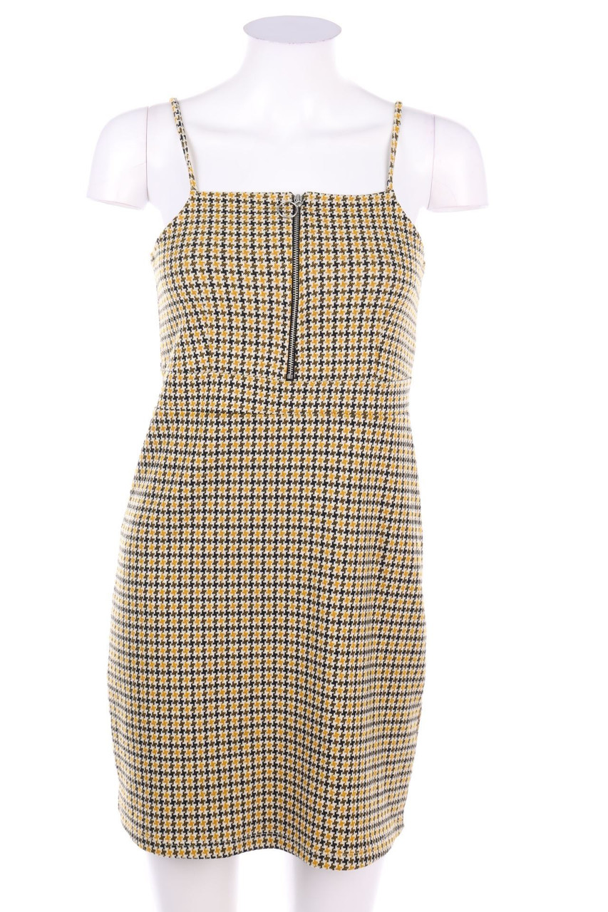 NEW LOOK PETITE - Minikleid mit Hahnentritt-Muster - D 34