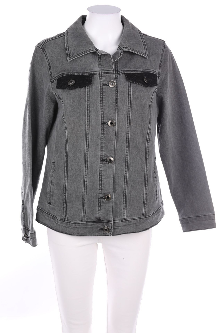 Paola! - Jeans-Jacke mit Spitze - D 42