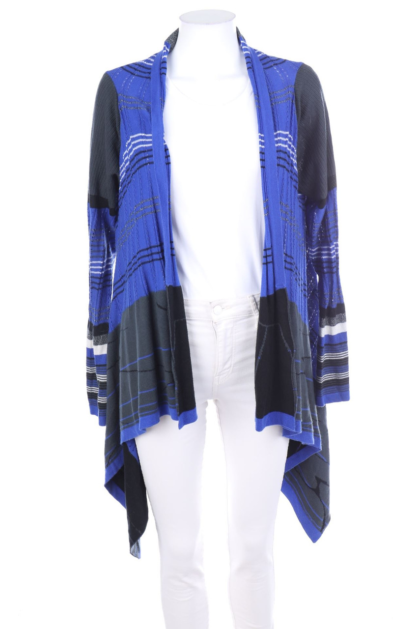 Ohne Label - Cardigan mit asymmetrischem Schnitt - D 42