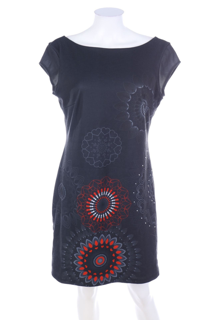 Desigual - Kleid mit Print - M