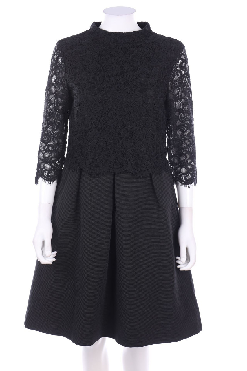 Christian Berg - Kleid mit Spitze - D 38