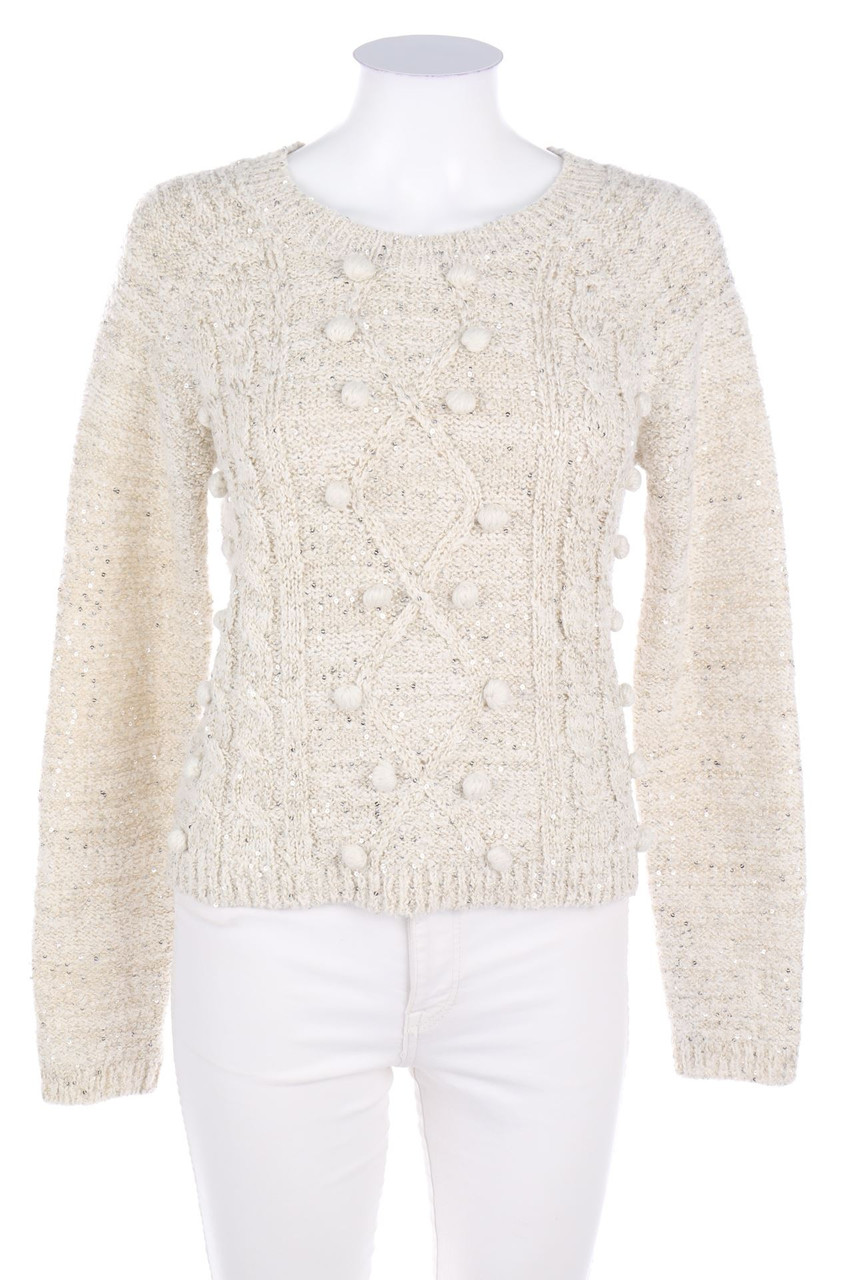 TALLY WEiJL Strick-Pullover mit Pailletten S secondhand kaufen: nu