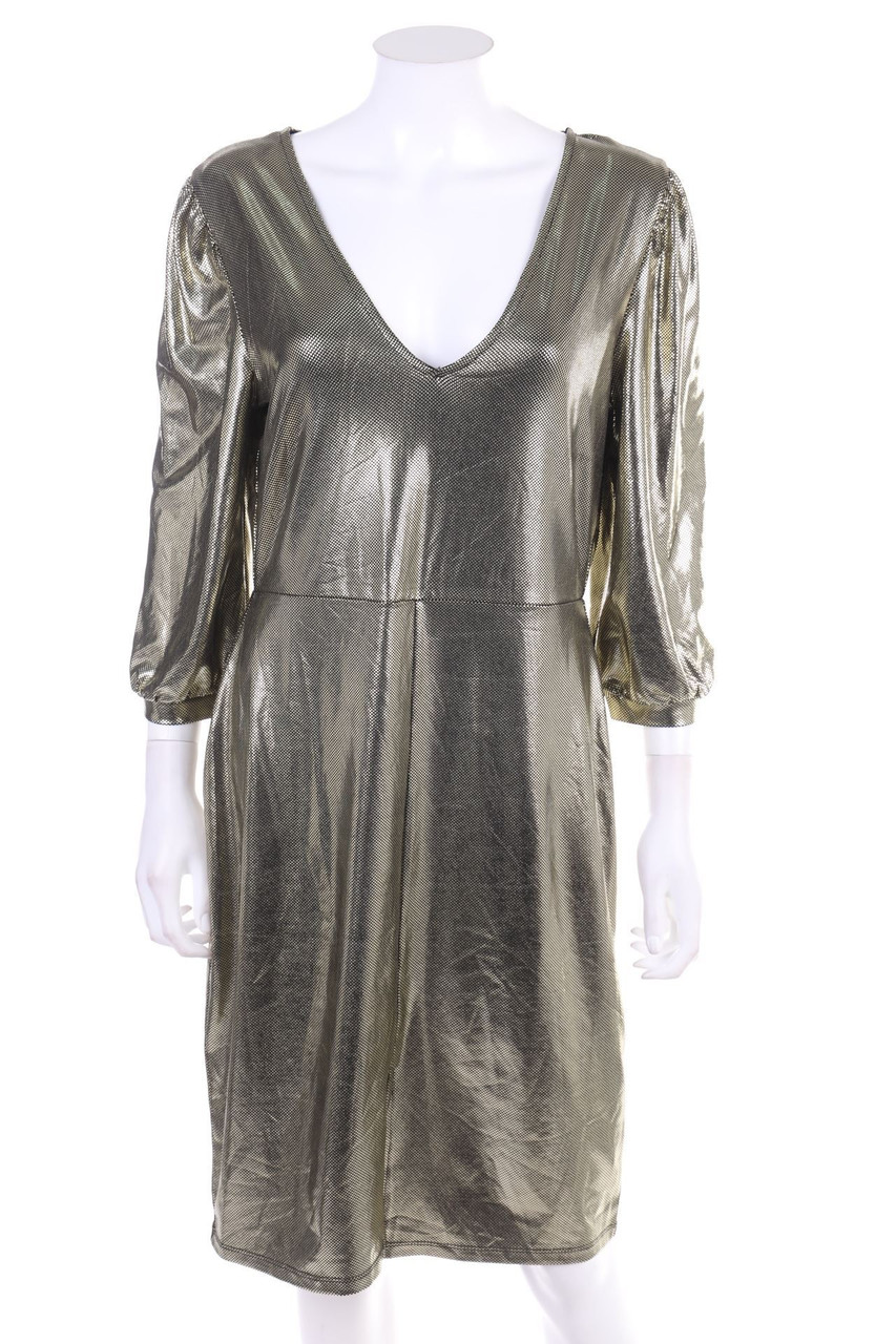 set - Metallic-Abendkleid - D 36