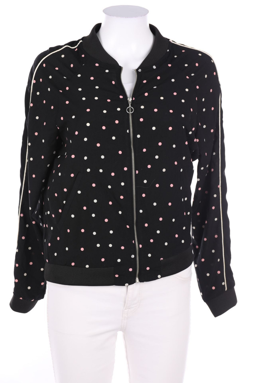 Stradivarius - Blouson-Jacke mit Punkten - S