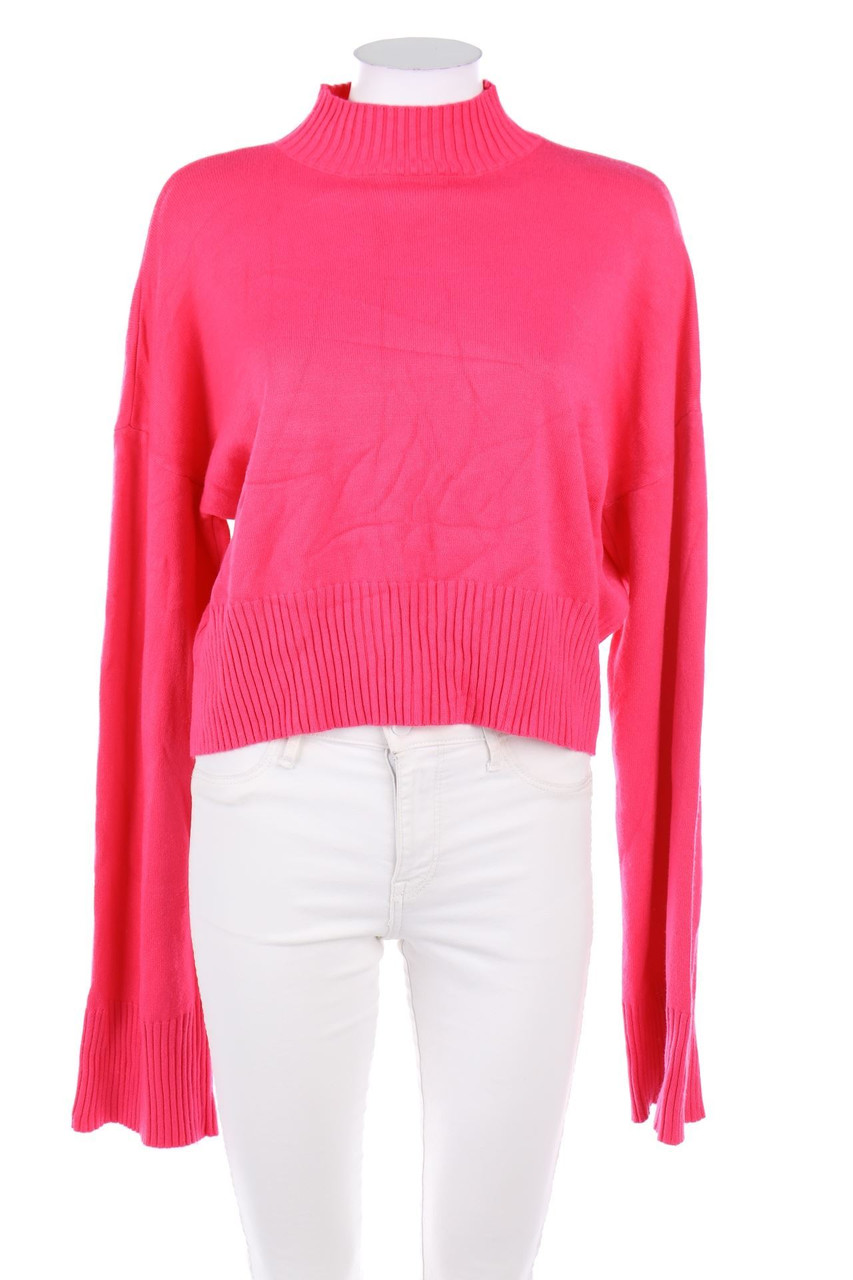 Ohne Label - Cropped-Strick-Pullover - M