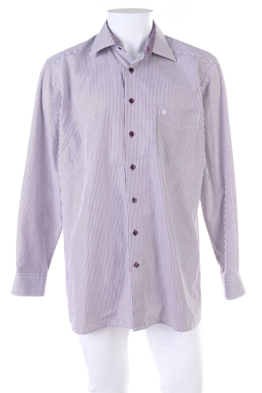 OLYMP - gestreiftes Hemd - 43