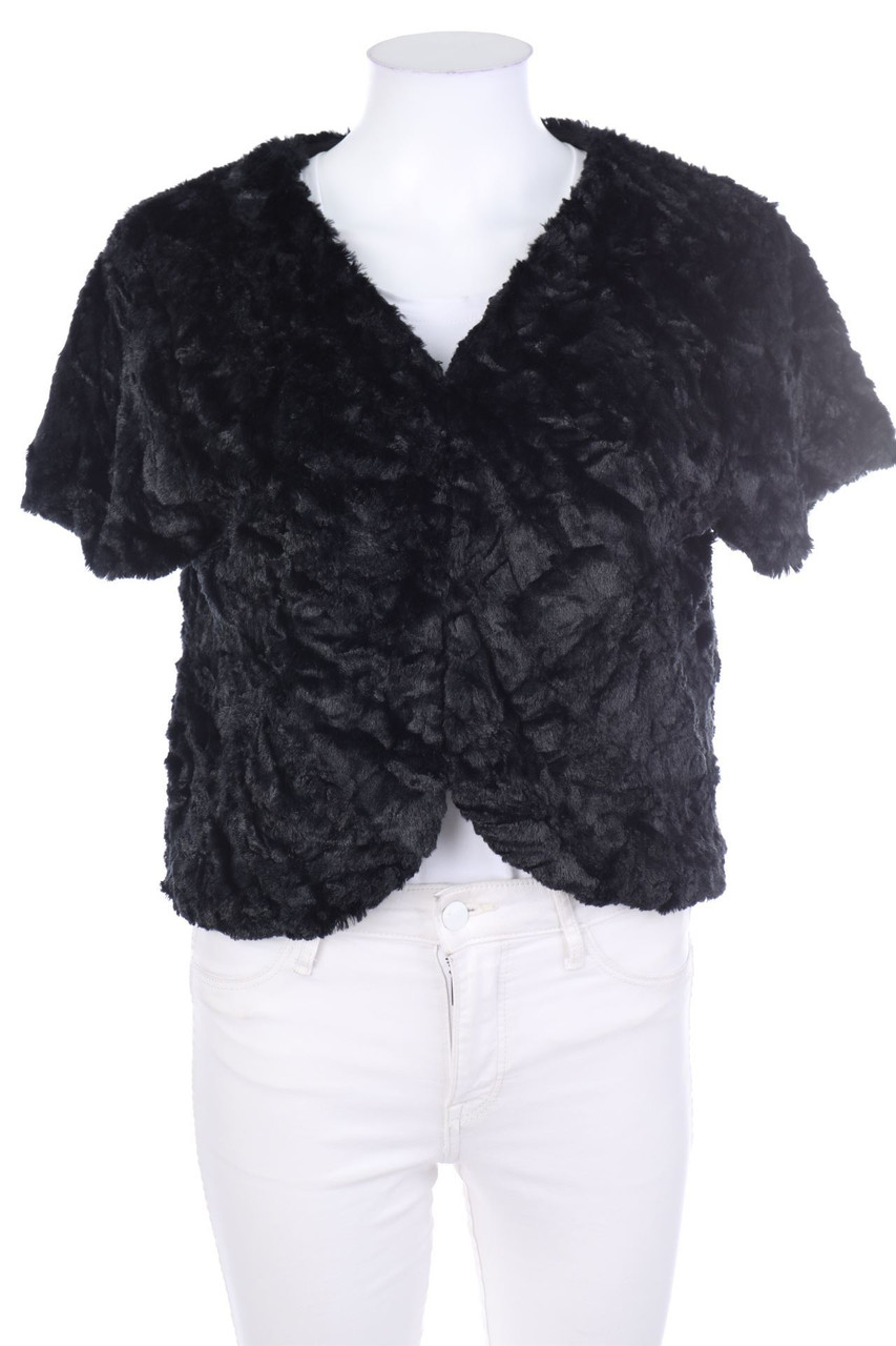 Ohne Label - Fake Fur-Jacke - D 38