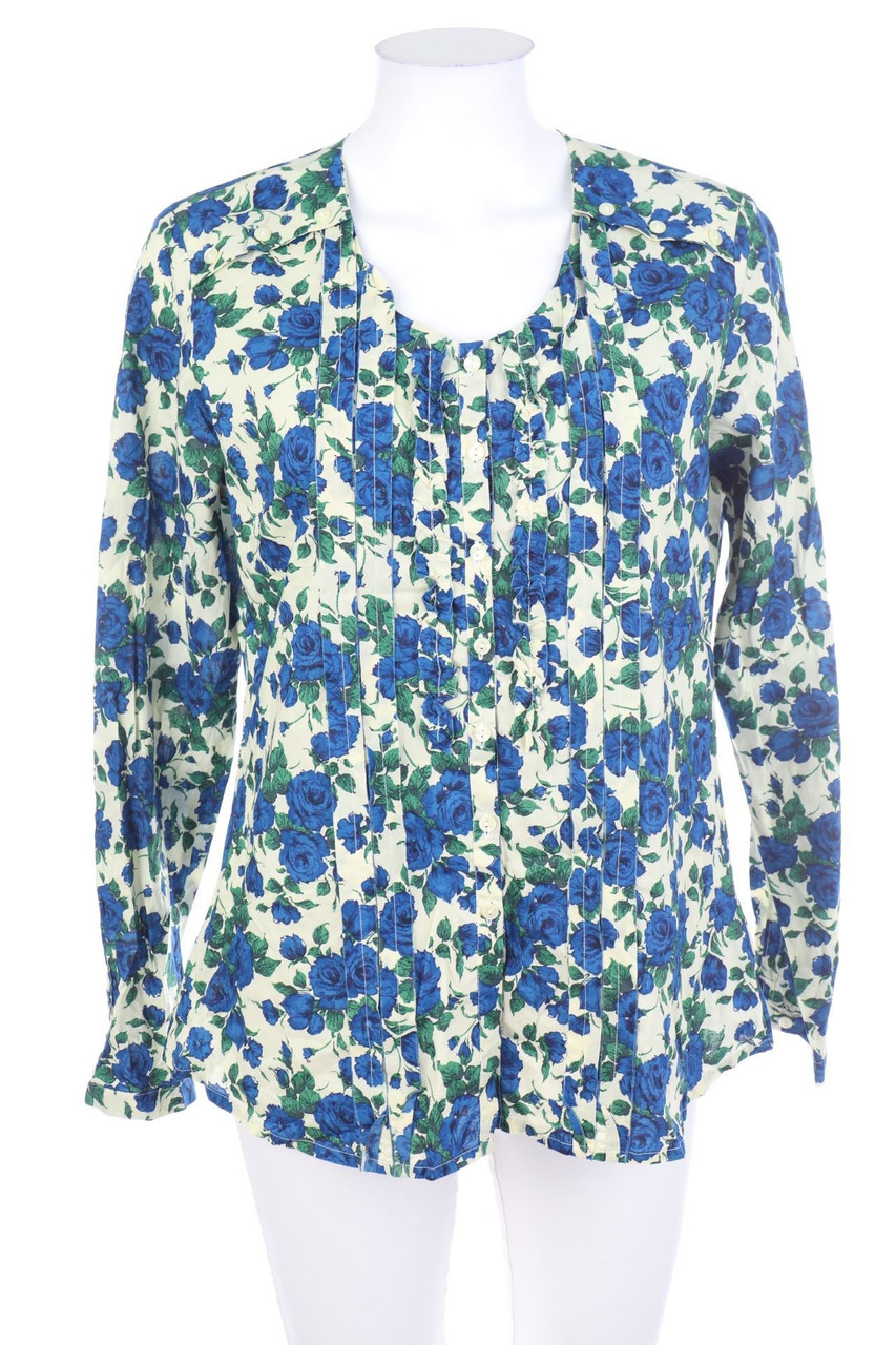 Stanley Johnson - Bluse mit Blumen-Print - D 40