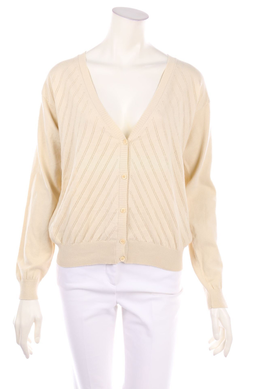 aymara - Muster-Cardigan aus Pima-Cotton - M