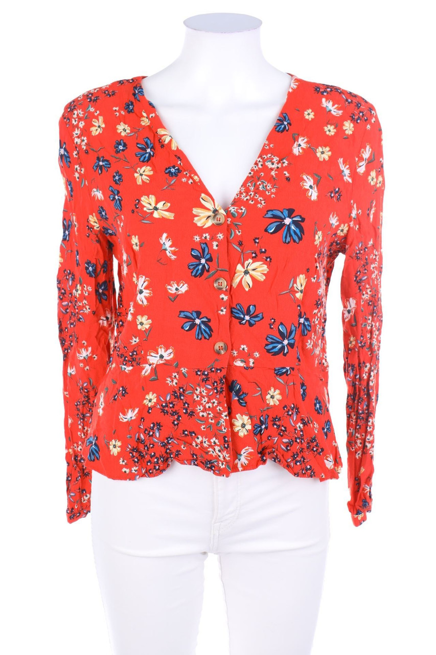 H&M - Bluse mit Blumen-Print - D 40