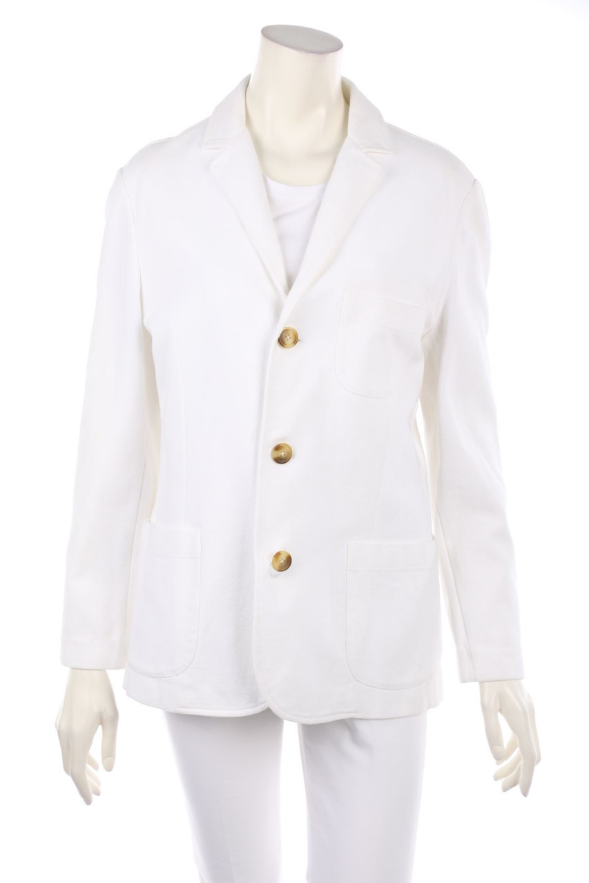 CAPOBIANCO - Blazer mit aufgesetzten Taschen - L