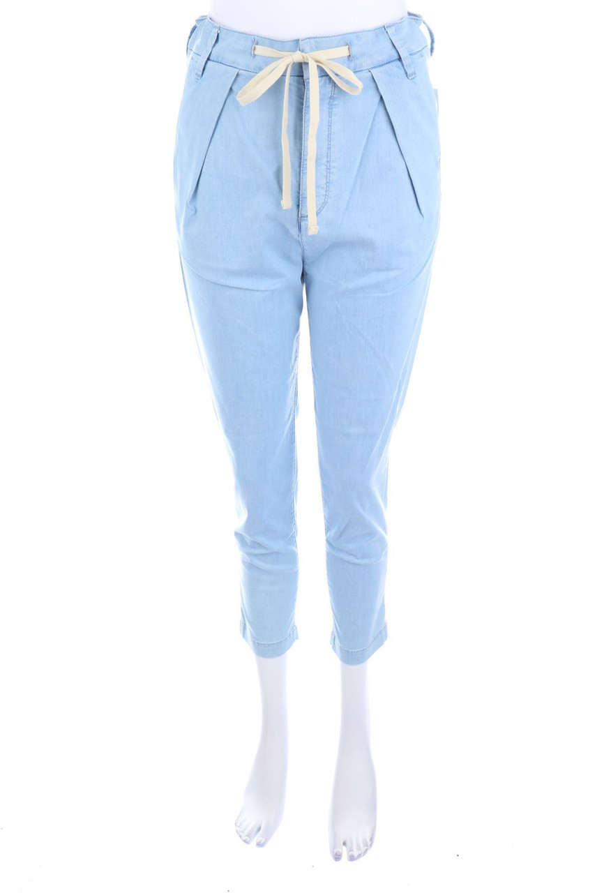 haikure - Chino-Hose in Denim-Optik - W27