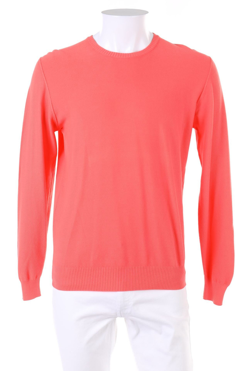 Ohne Label - Baumwoll-Strick-Pullover - 52