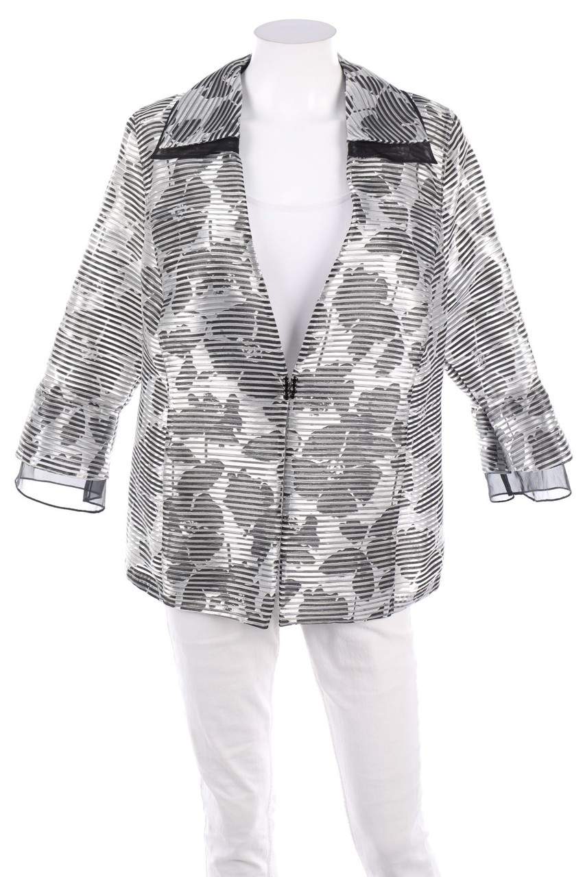 SECONDHAND - Jacke mit Chiffon - D 40