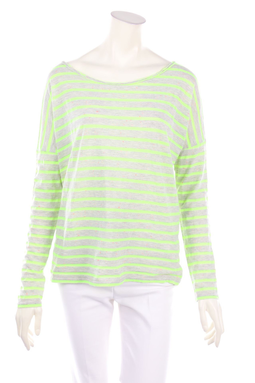 rich & royal - Batwing-Shirt mit Streifen - L