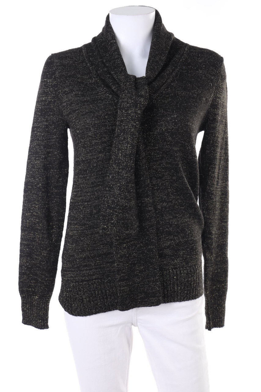MANGO - Strick-Pullover mit Glitzer - S