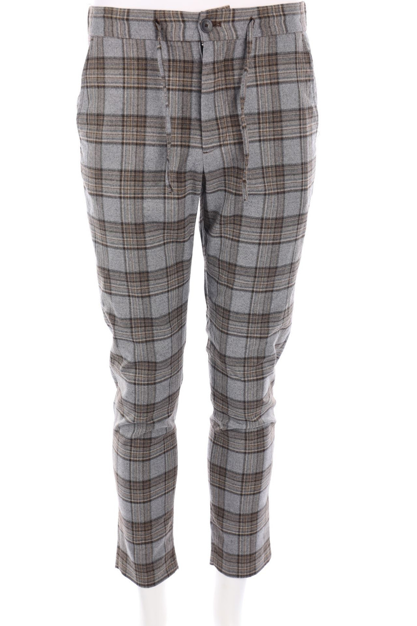 ZARA - Hose mit Tartan-Muster - S
