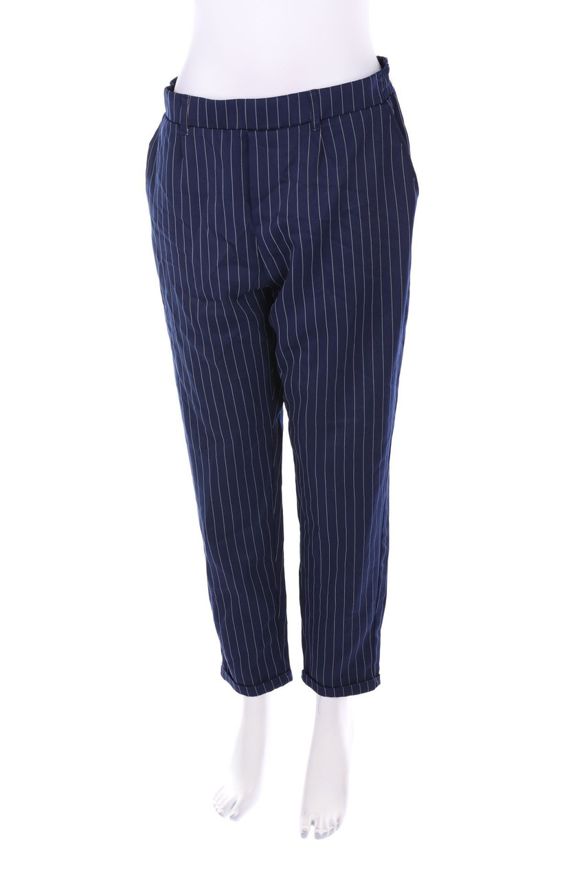 Chicorée - Bundfaltenhose mit Nadelstreifen - L