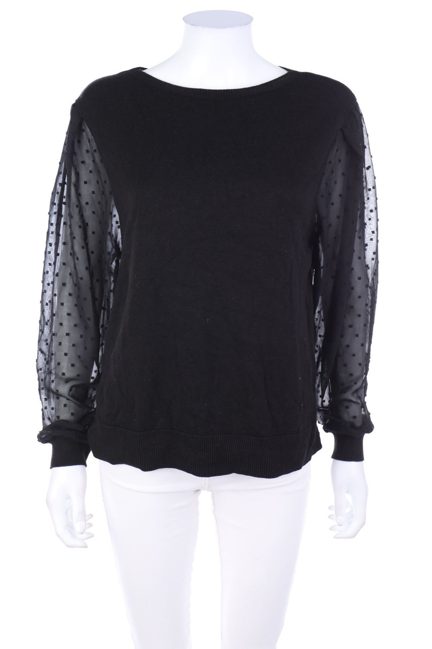 promod - Pullover mit Chiffon - M