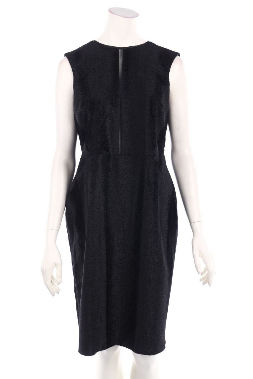 Marciano - Samt-Cocktailkleid mit Mesh-Einsatz - D 44