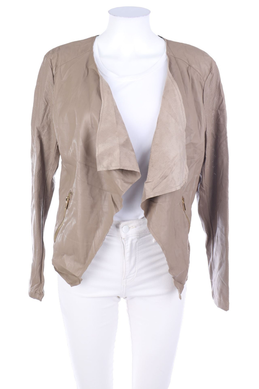 Ann Christine - Faux Leather-Jacke - D 42