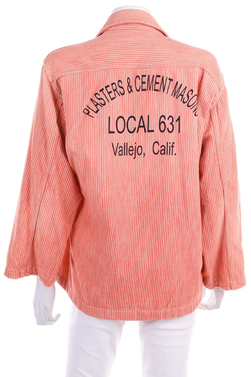 (+)people - Oversize-Jacke mit Streifen - S