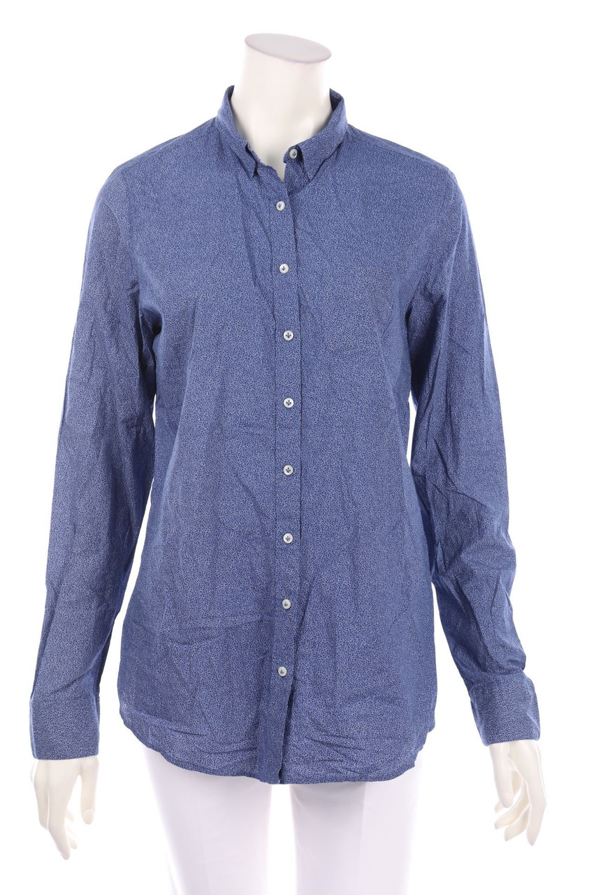 ROBERT FRIEDMAN - Hemd-Bluse mit floralem Muster - L