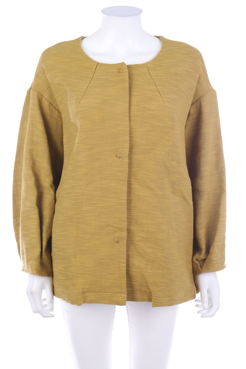 momonì - Blazer-Jacke mit Leinen - D 38