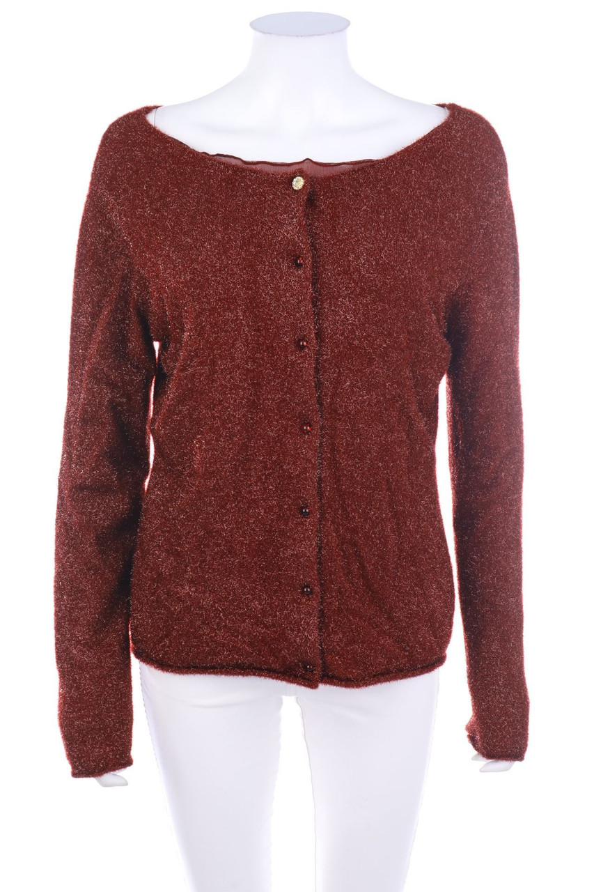 TWINSET SIMONA BARBIERI - Glitzer-Cardigan - L