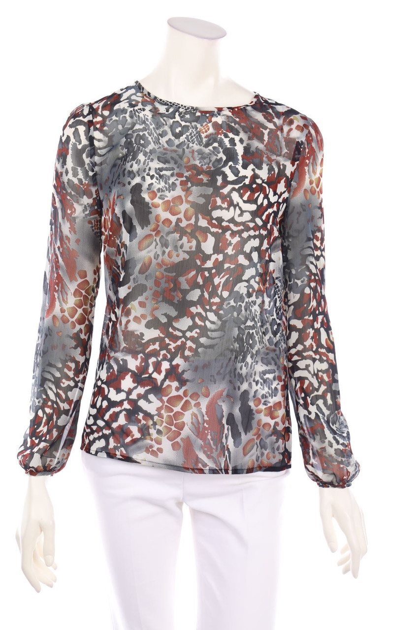 WHO*S WHO - Bluse mit Print - D 36