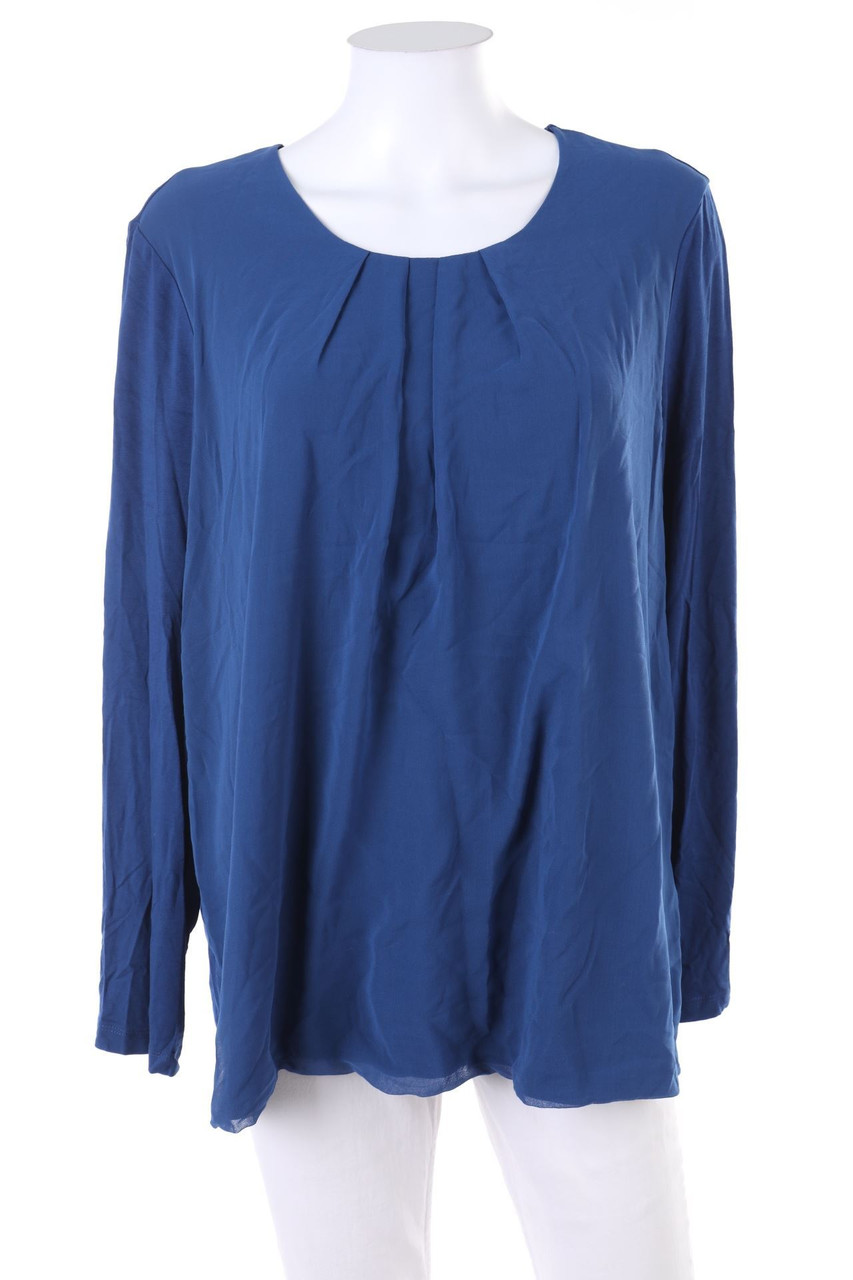 GERRY WEBER - Bluse mit Drapierung - D 40