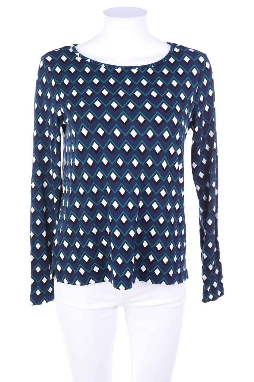 Jasmine & Juliana - Print-Longsleeve-Shirt aus Viskose-Mix - S