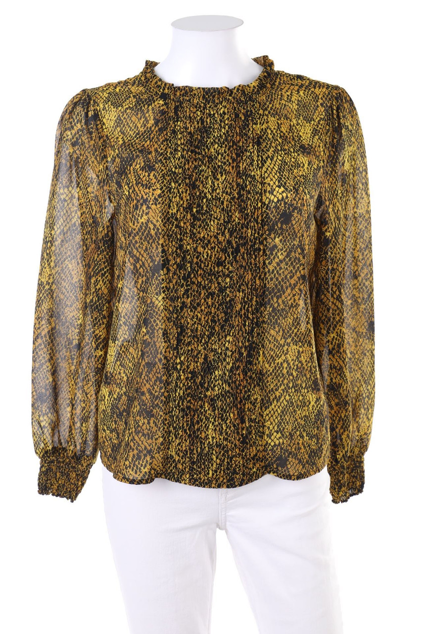 zebra - Bluse mit Animal-Print - S