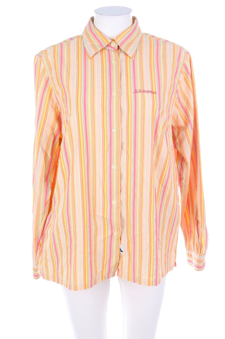 Schöffel - Hemd-Bluse mit Streifen - D 44