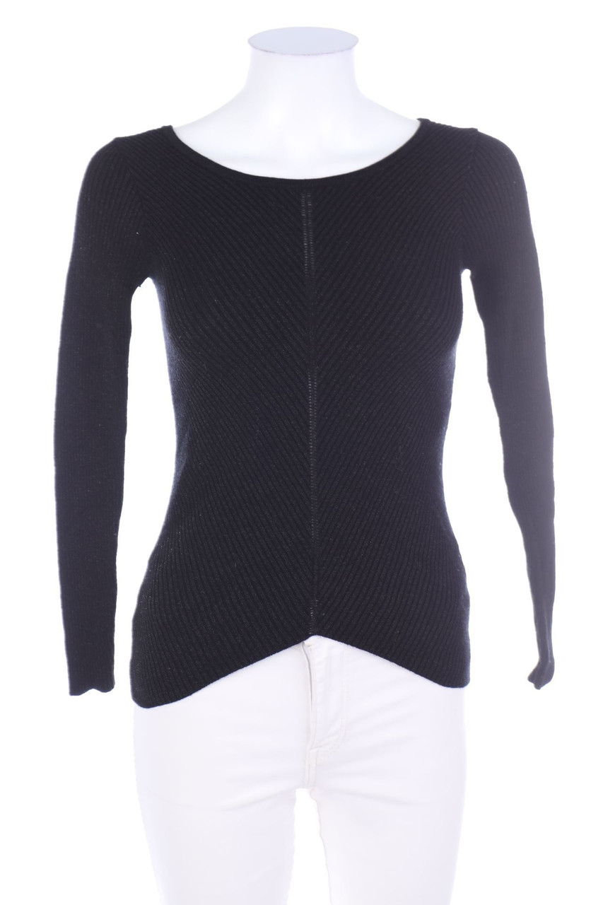 Ohne Label - Strick-Pullover mit Glitzer - XS