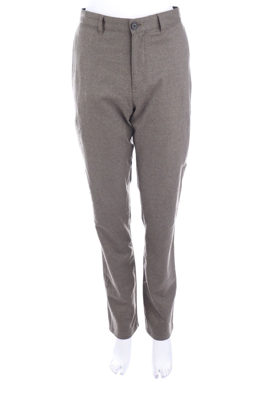 theory - Hose aus Woll-Mix mit Zipper - W32