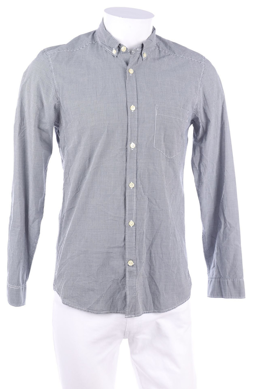 H&M LOGG - Karo-Button-down-Hemd - S