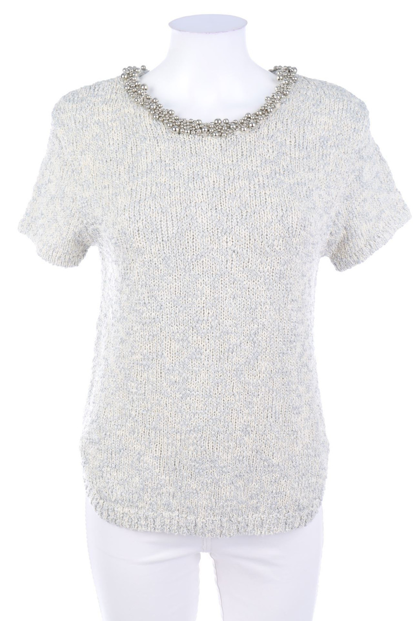 H&M - Strick-Pullover mit Glitzer - XS