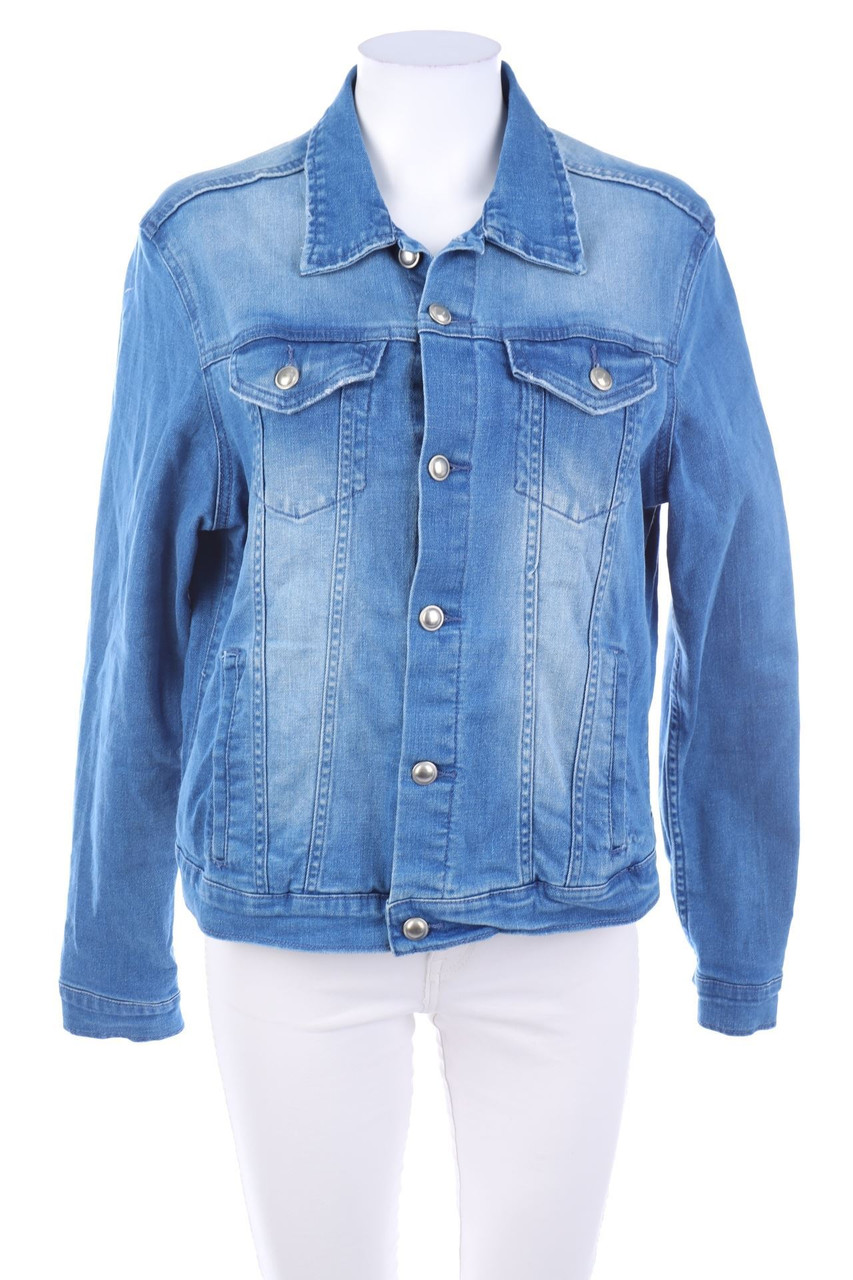 TRUE style - Jeans-Jacke mit aufgesetzten Taschen - XL