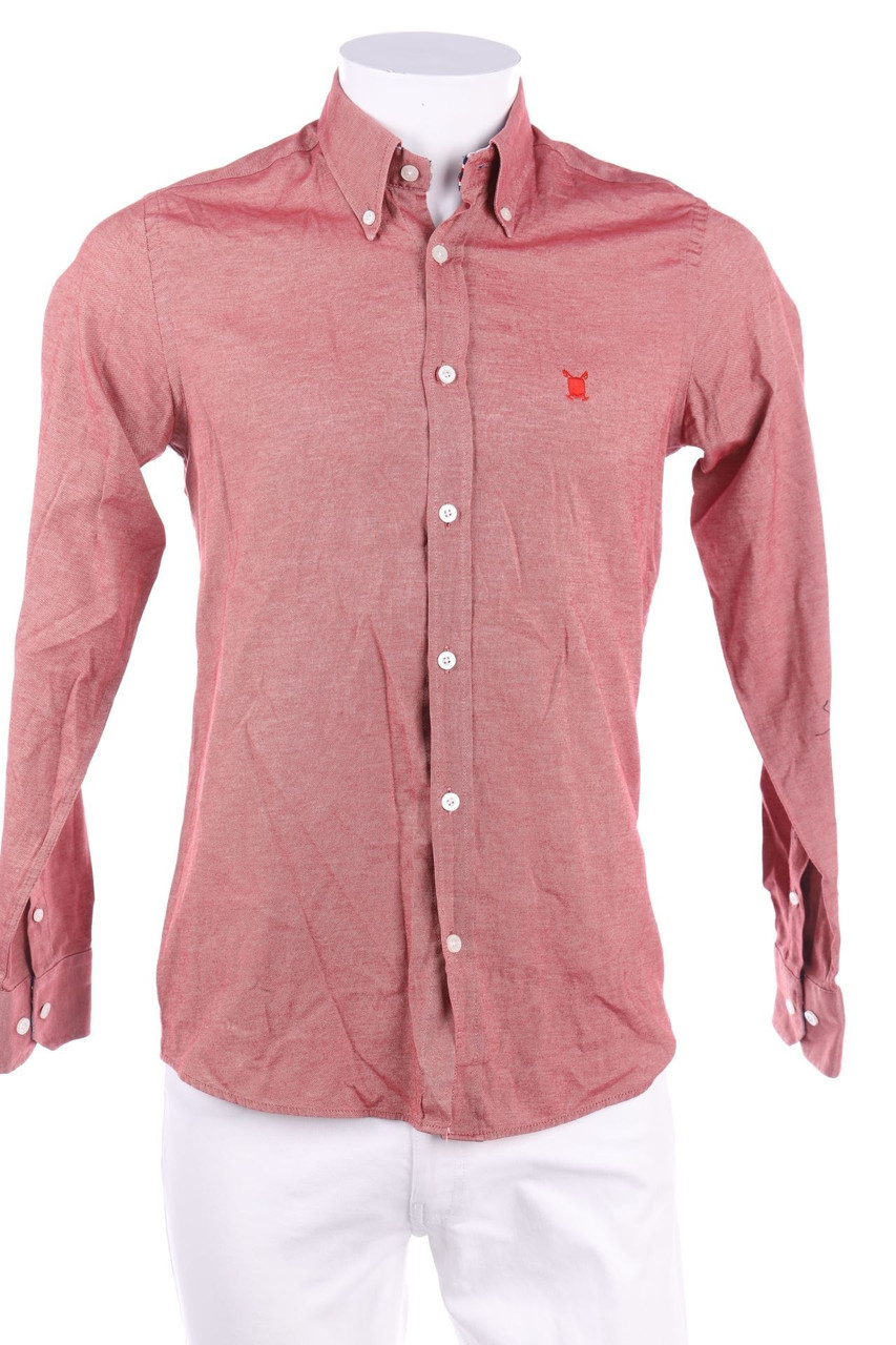 Polo Club - Baumwoll-Hemd mit Logo-Stickerei - S