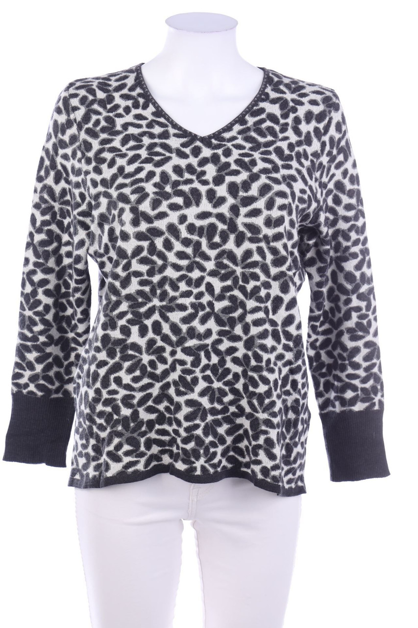 RABE - Strick-Pullover mit Print - D 44