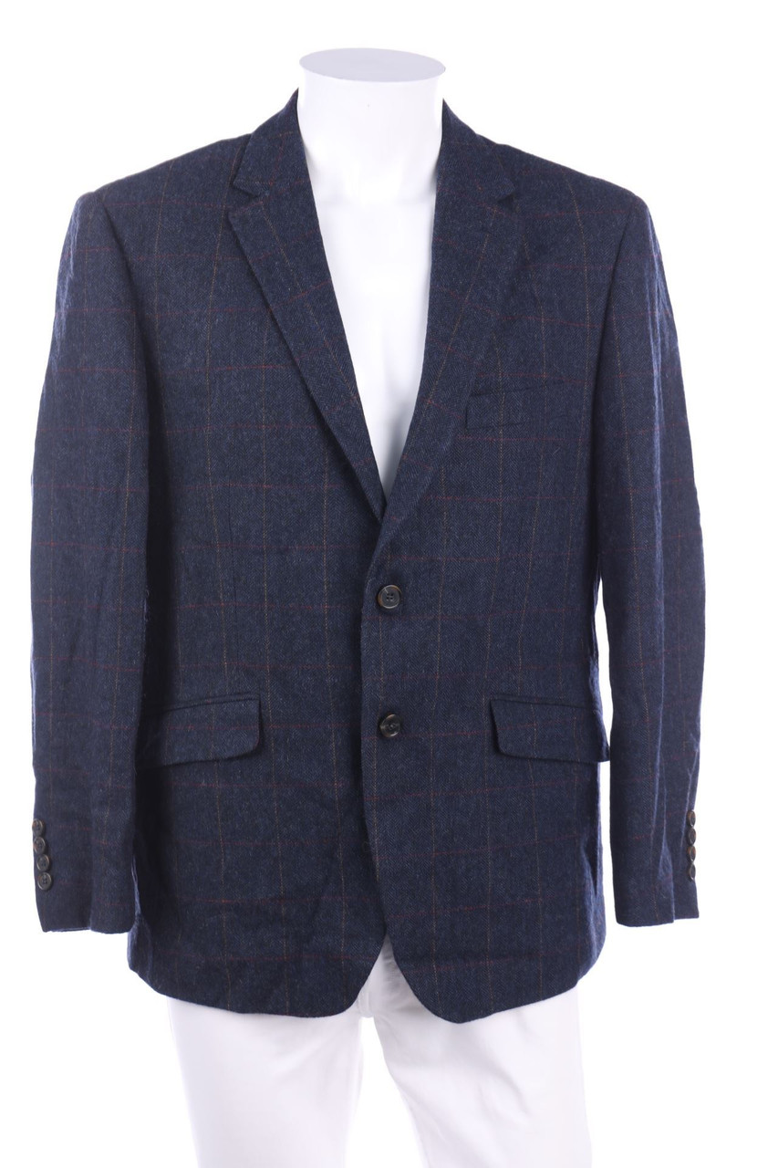 SKOPES - Karo-Blazer aus Woll-Mix - D 44
