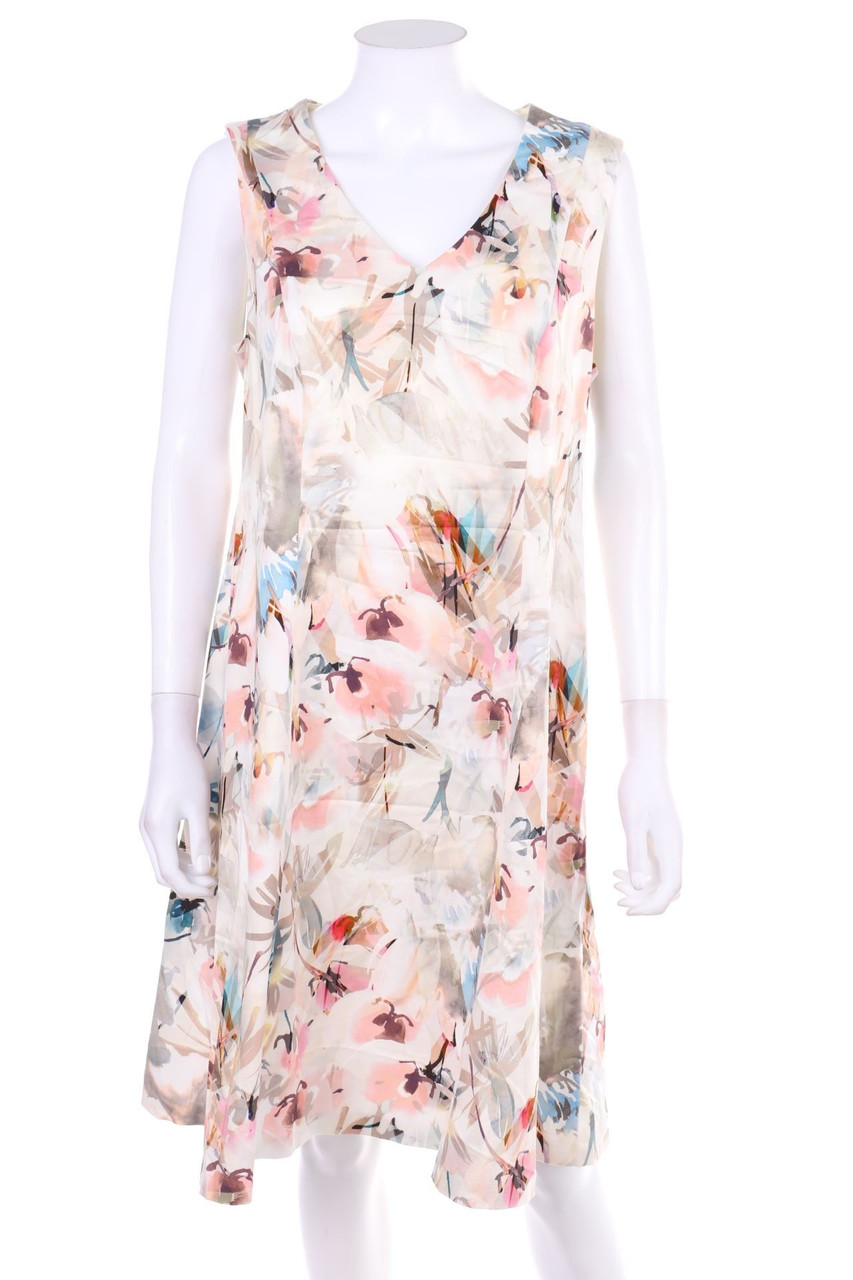 TAIFUN - Kleid mit Print - XL