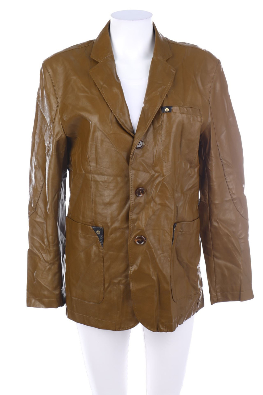 SECONDHAND - Kunstlederjacke - L